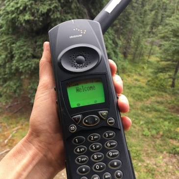 Photo of an Iridium Satellite Phone